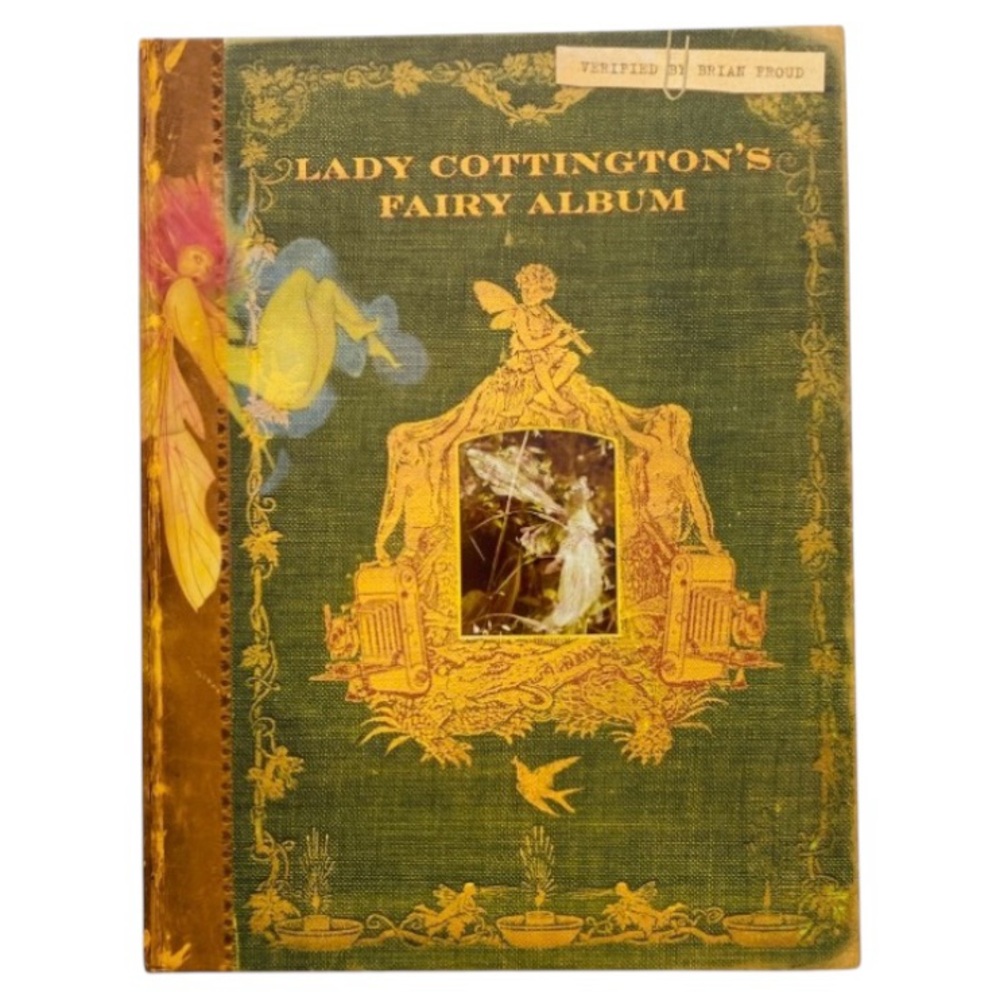 Lady Cottington's Fairy Album Hardcover Book Green & Gold Brian Froud 2002